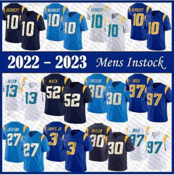 

football jerseys los angeles''chargers''5 joshua palmer 1 deandre carter 82 deandre carter 40 zander horvath 15 jalen gu, Black;red