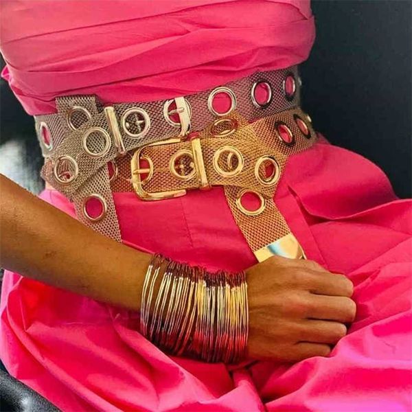 

designer belts 2023 gold chain belt ladies waist belts for women jeans ketting riem all holes sliver metal cummerbunds body jewellery cintos, Silver