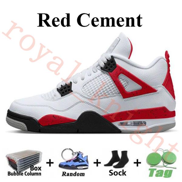 

men women basketball shoes with box og military black 4s red thunder black cat infrared bred university blue trainers vv8j