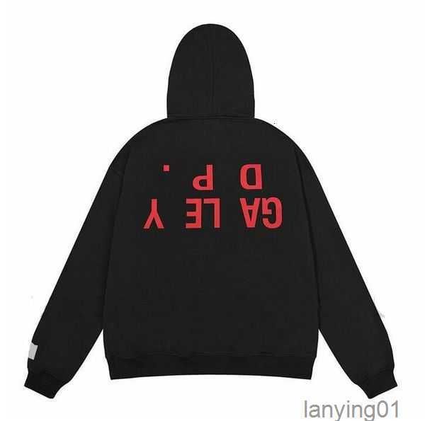 

american hoodies man galleryes dept sweater sweaters 2023 fashion hoodie los angeles exclusive printed high gram weight cotton terryg0d9, Black