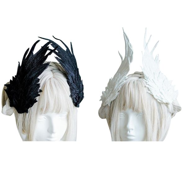 

headwear hair accessories angel wing pin lolita barrette clips girl party 230313