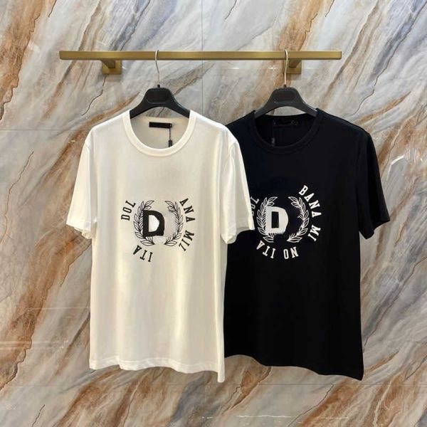 

summer new short sleeve t shirt designer t shirt fashion letter print tshirts men women round neck pullover tee loose half sleeves, White;black