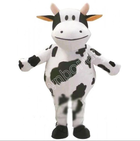 

super cute fat cow mascot costumes cartoon character outfit suit xmas outdoor party outfit size promotional advertising clothings, Red;yellow