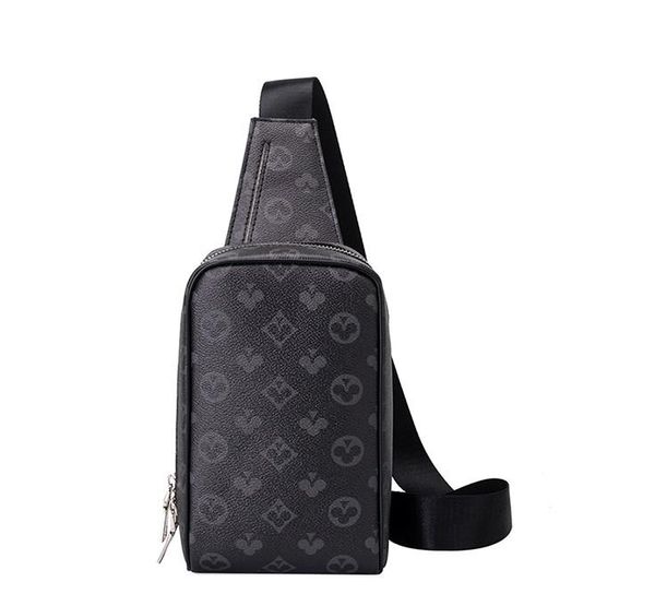 

waist bags men's crossbody men casual bags male chest pack waist bag luxury messenger fashion handbag real taiga leather canvas