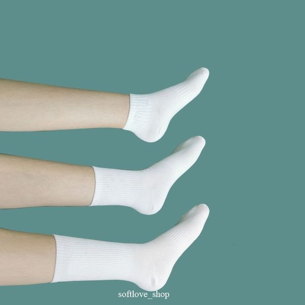 

mens socks women uality cotton all-match classic ankle letter breathable black and white football basketball sports sock wholesale uniform s