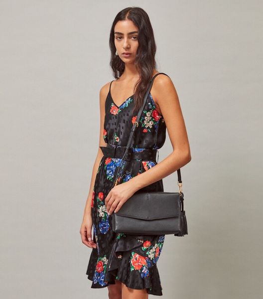 

genuine leather women flap tassel crossbody bag soft messenger bag