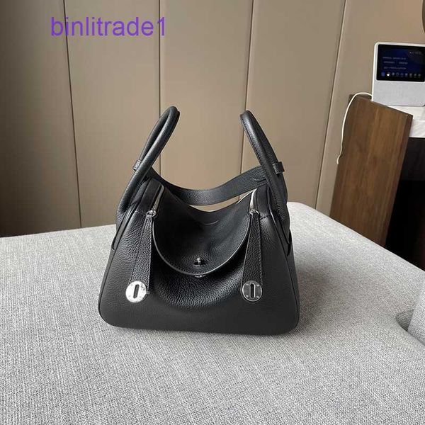 

designer original head silver buckle lindys bag tc layer cowhide underarm soft leather large capacity commuter women's fashion pure sho