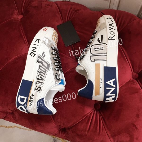 

2023 low platform sneakers designer casual shoes red flat women men fashion luxury loafers spikes party flat big size leather vintage traine, Black