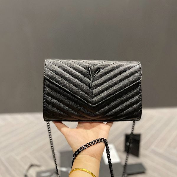 

evening bags luxury handbag shoulder bag designer woman bag handbags purse wallet genuine leather women messenger cross body chain clutch la