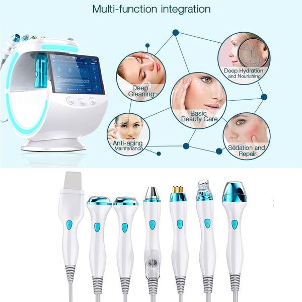 

hydrafacial hydra dermabrasion machine microdermabrasion oxygen jet hydro diamond peel aqua peeling hydrofacial hydro glow facial machine, Black;white