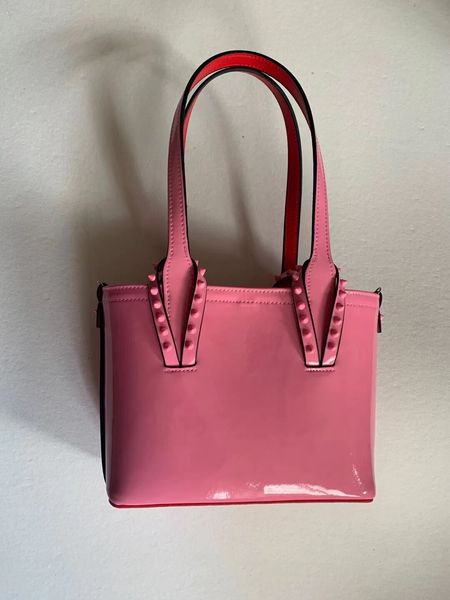 

women shoulder bag genuine leather rivets spikes bow crossbody bags tote designer cabata handbags brands luxury shopping bag