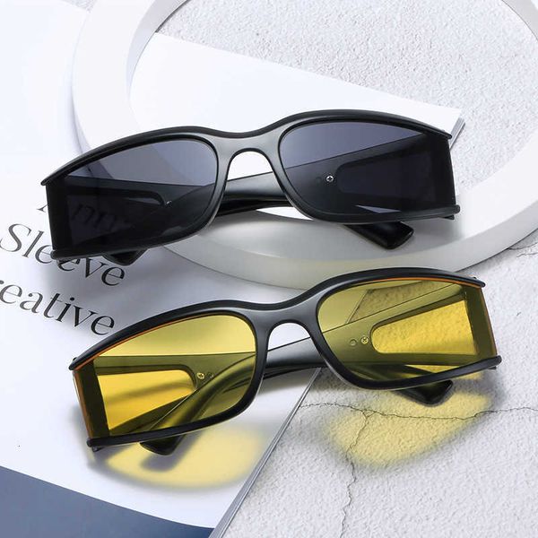 

sunglasses new pc small frame men's and women's fashion personalized wind proof sunglasses outdoor sports riding glasses, White;black