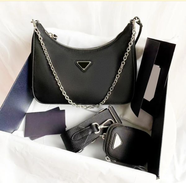 

sale 3 piece shoulder bags nylon handbags elling wallet women bags crossbody bag hobo purses