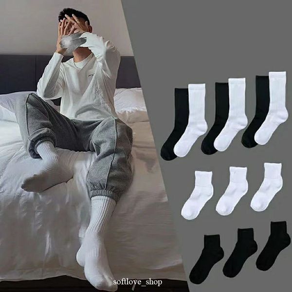 

designers mens womens socks brands luxe sports winter mesh letter printed sock cotton man femal socks for gift, Black