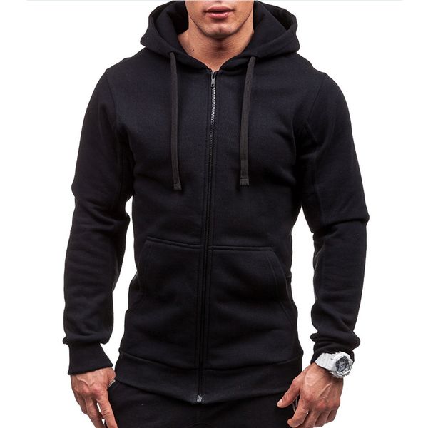 

men's hoodies sweatshirts mrmt men's hoodies sweatshirts zipper hoodie men sweatshirt solid color man hoody sweatshirts for male s, Black
