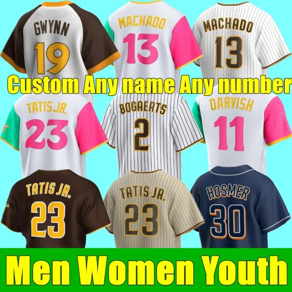 

custom 2023 s-4xl fernando tatis jr jersey baseball xander bogaerts san diego juan soto manny machado kim cronenworth jurickson profar padre, Blue;black