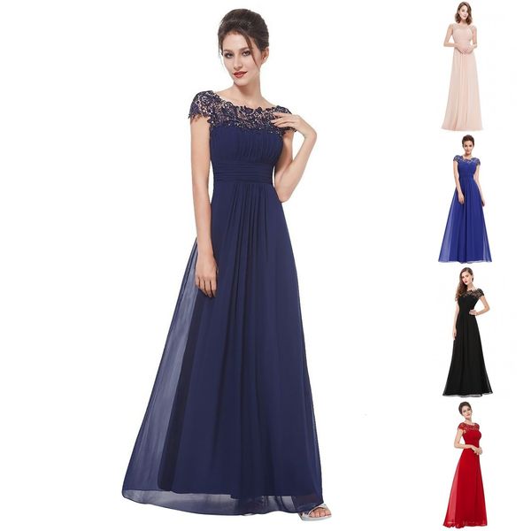 

party dresses lace backless sleeveless dress women fashion floral coral bridesmaid party dress elegant ladies wedding guest dress robe 23031, White;black
