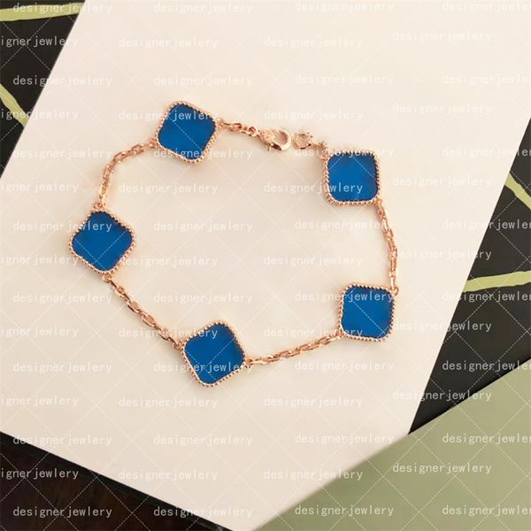 

rose gold bracelets for women customized infinity bangle turquoise clover bracelet gold 14k real charm agate shell holiday wedding gift neve, Golden;silver