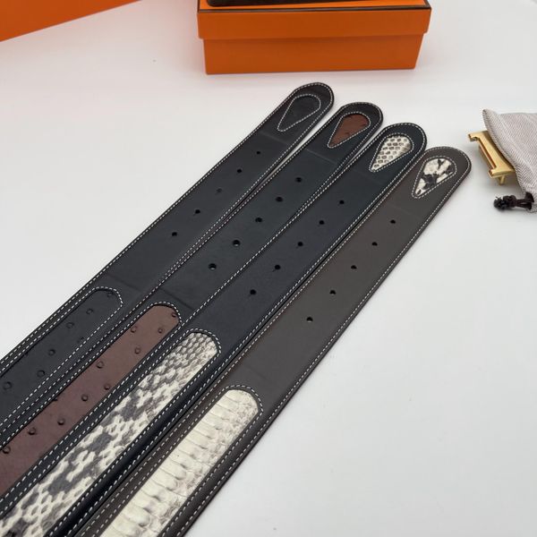 

men belt belts for women designer genuine leather belts cintura ceinture with box fashion buckle zph9, Black;brown