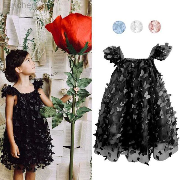 

girl's dresses summer kids girl dress baby kids girl butterfly flower dress flying sleeves gauze skirt princess dress girls dress cloth, Red;yellow