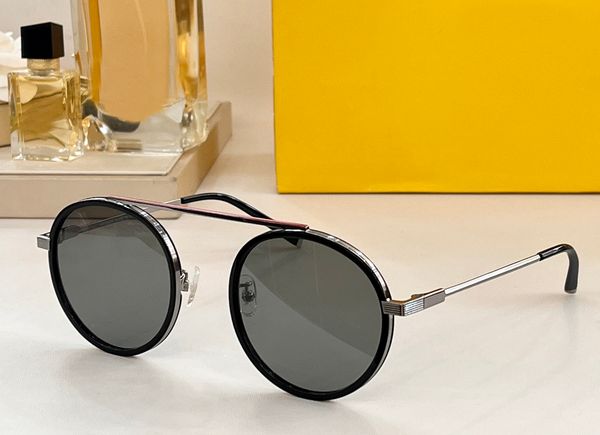 

silver metal round sunglasses for women men m0025 sun shades fashion glasses designers sunglasses occhiali da sole uv400 protection eyewear, White;black