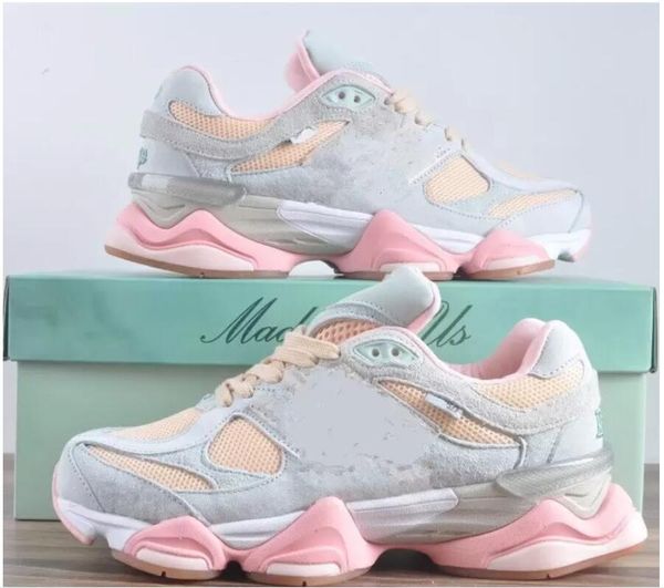 

wholesalejoe freshgoods new ba 9060 running shoes inside voices penny cookie black pink sneakers men women with box human sports