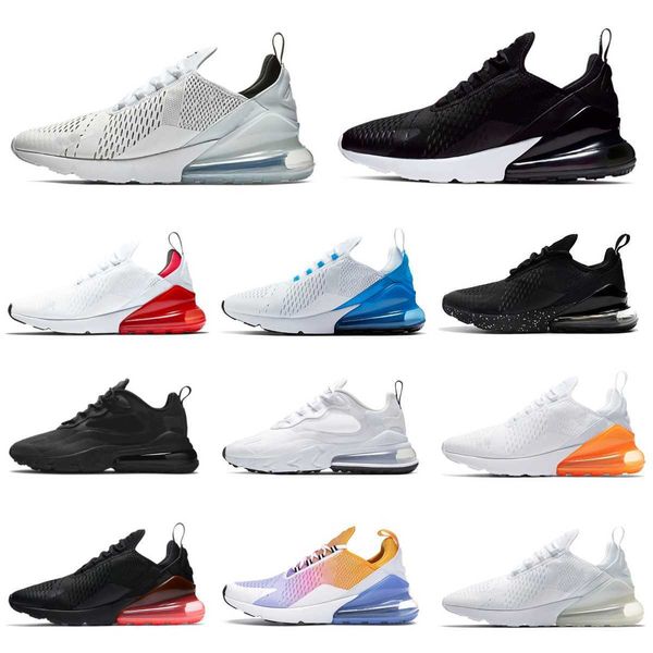 

270 designers max 270s men women running shoes triple brown barely rose anthracite cactus black white dusty cactus university red mens train