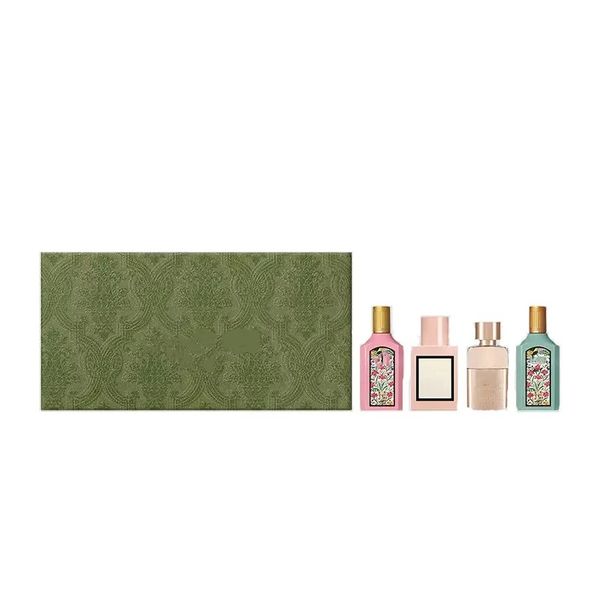 

luxury perfume gift set bloom flora jasmin rouge guilty 4picsx5ml good smell long time leaving lady perfume set fast ship