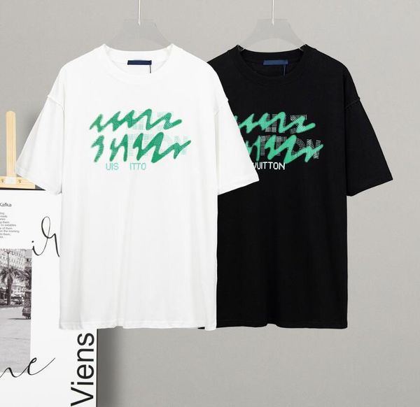 

23ss design tshirts for mens women tee shirts fashion letters print t-shirt summer short sleeved tees men designer clothes #0236, White;black