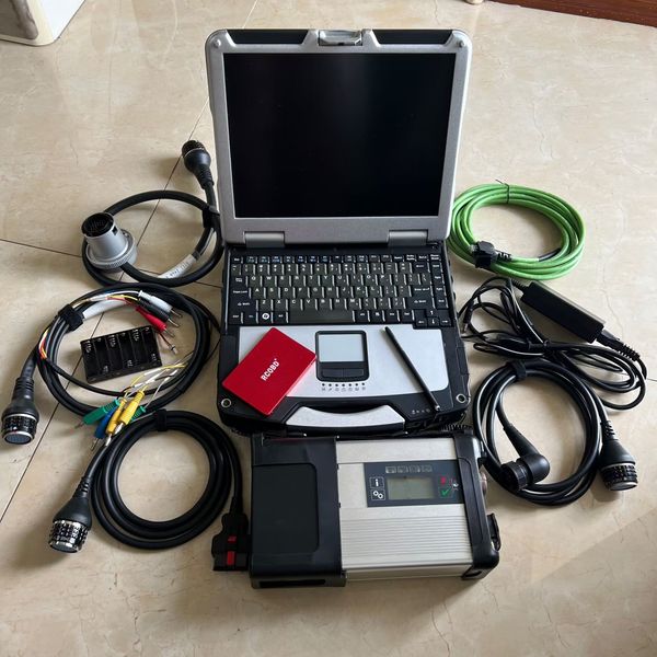 

mb star c5 sd connect star diagnosis das system compact 5 multiplexer ben diag sd c5 with lapcf31 wifi hht diagnostic tool