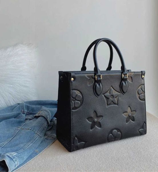 

evening bags designer women bag handbags monograms onthego gm mm embossed flower louiseity handbag viutonity purse tote bags shoulder crossb