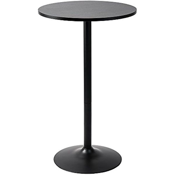 

pearington round cocktail bistro high table with black and base 1 pack