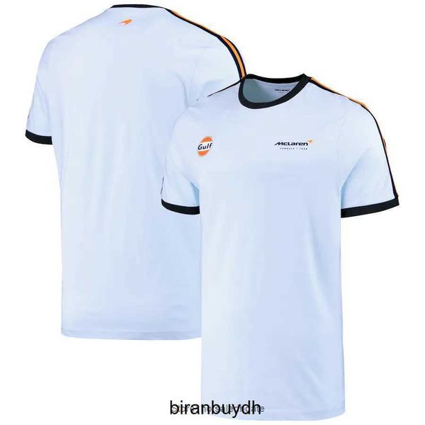 

cycling men's t-shirts f1 new mclarens stripe t shirts 3d print men women casual sports short sleeve gulf racing t-shirt for kids to si, White;black