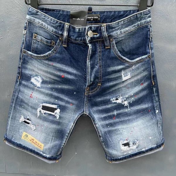 

dsq men's jeans dsq phantom turtle men jean mens luxury designer skinny ripped cool guy causal hole denim fashion brand fit man washed, Blue