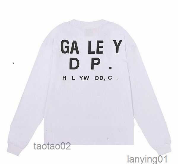 

american hoodies man galleryes dept sweater sweaters 2023 fashion hoodie los angeles exclusive printed high gram weight cotton terrypdwrjomj, Black