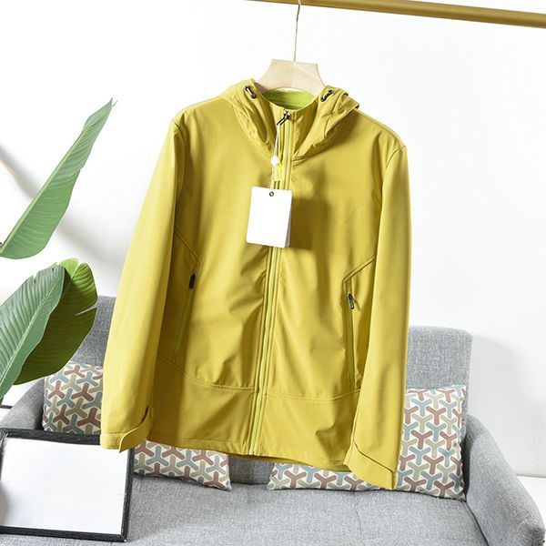 

france luxury brand men hooded jacket transportation chest logo windbreaker designer jacket spring summer coat size m--xxxl, Black;brown