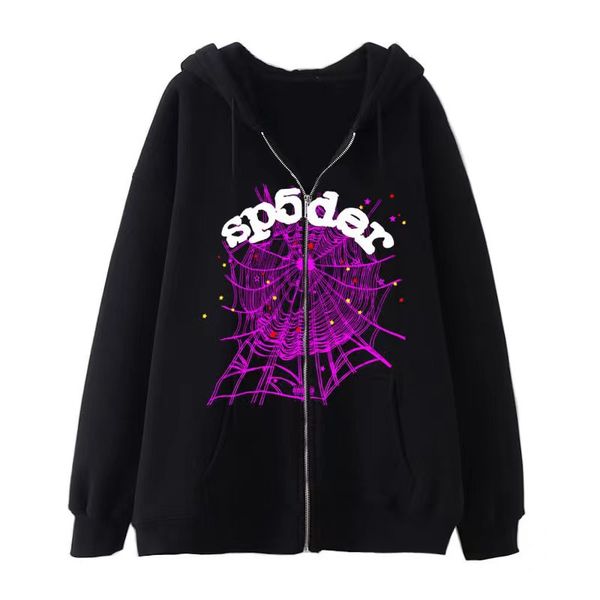 

women hip hop streetwear hoodies letters print casual loose zipper hoodie cardigan coats spring autumn fleece streetwear, Black