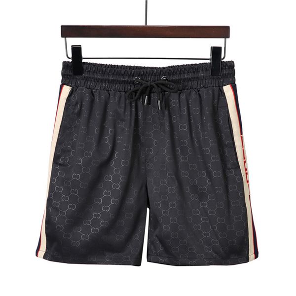 

running short mens designer summer shorts pants fashion printed drawstring shorts relaxed homme sweatpants, White;black