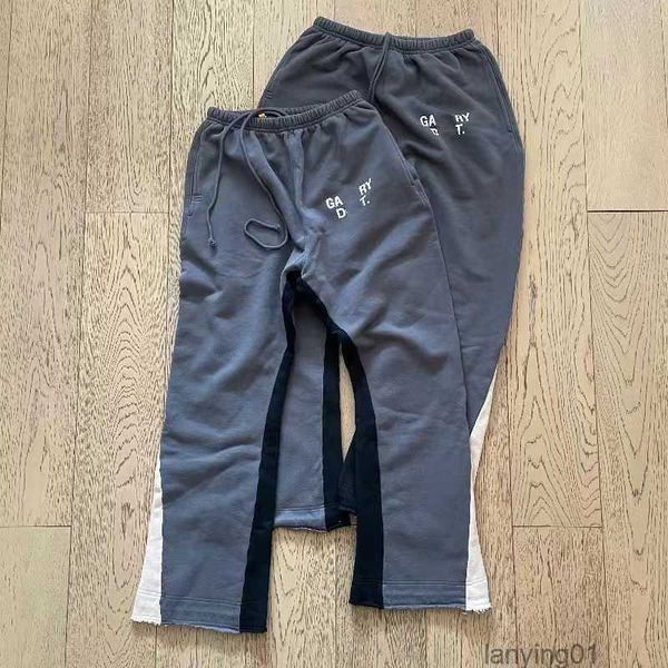 

men's pants galleryes depts multi panel flared women sports loose high street casual sweatpants vintage trouserscdyfswvs, Black