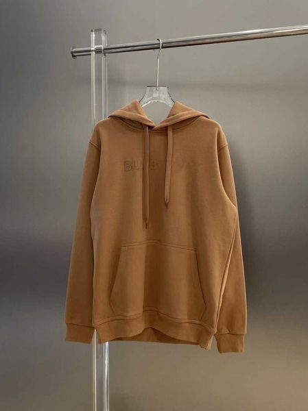

correct b burbry luxury designer correct version of letter hooded sweater new ss rmal insulation for men and women, Black