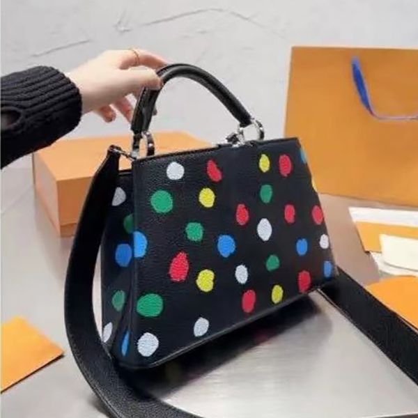

women bags totes litchi grain taurillon handbag fashion shopping satchels shoulder cross body outdoor messenger bags capucines bottegas luxu