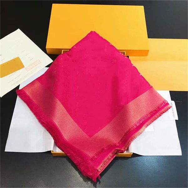 

scarves high-grade scarf classic gold thread jacquard women's woollen soft shawl triangular 140x140cm2188, Blue;gray