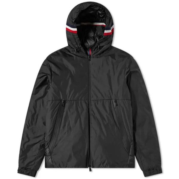 

men black windbreaker jacket rain coat onclair, Black;brown