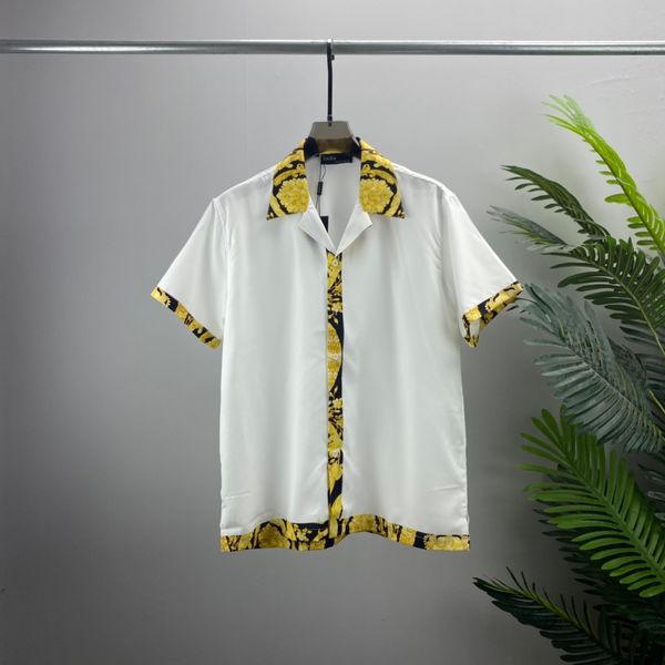 

2022 designers mens dress shirts business fashion casual shirt brands men spring slim fit shirts chemises de marque pour hommesq15, White;black