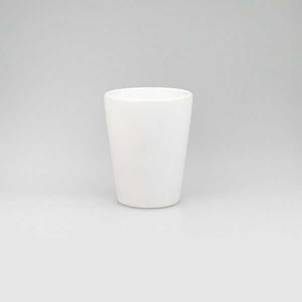

1.5oz sublimation white sglass ceramic wine glasses tumbler for bar blank heat transfer printing alcohol liquor cup glassbowl