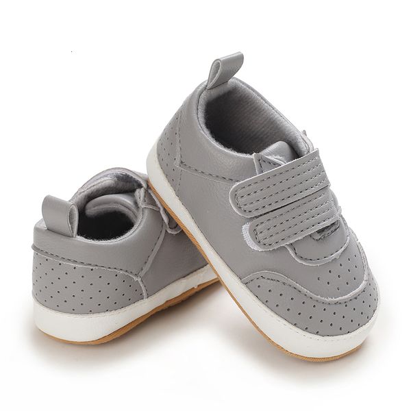

first walkers pu casual baby shoes kids sneakers baby girl boy solid color kids shoes socks infant toddler rubber non slip sports shoes 2303