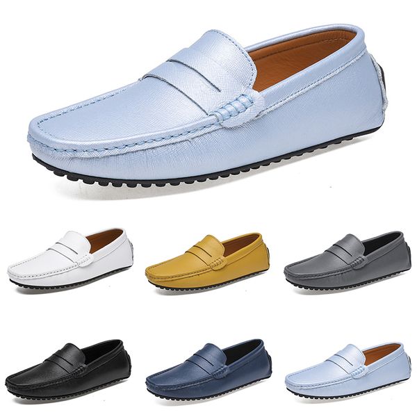 

men casual shoes solid color black white popular silvers taupe dlives deep greys blue yellows jogging walking low soft multi mens sneaker ou
