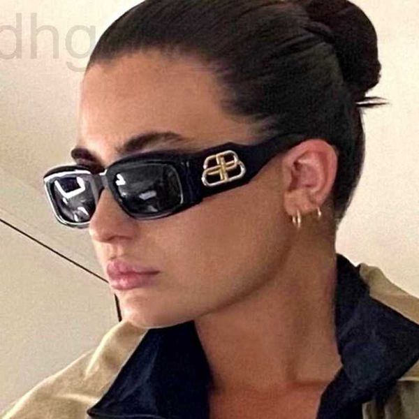 

sunglasses designer new paris double thick frame sunglasses ins net red same concave shape small face uv protection rqe1, White;black