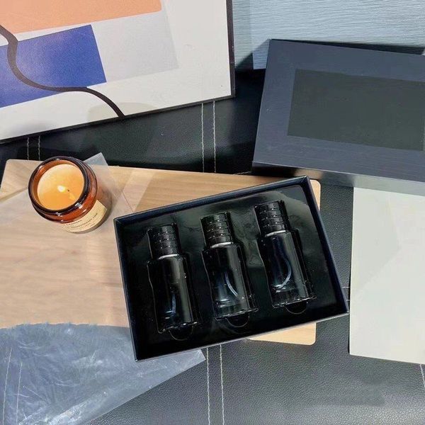 

the latest style man 30ml wilderness light perfume high version 3pcs cologne perfume set marine fragrance kit with box delivery