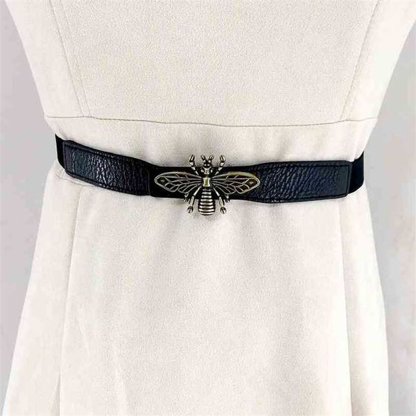 

designer belts 2023 elastic dress belt luxury vintage gold metal belts for women stretch cummerbunds long thin ceinture femme waistband w7yi, Silver